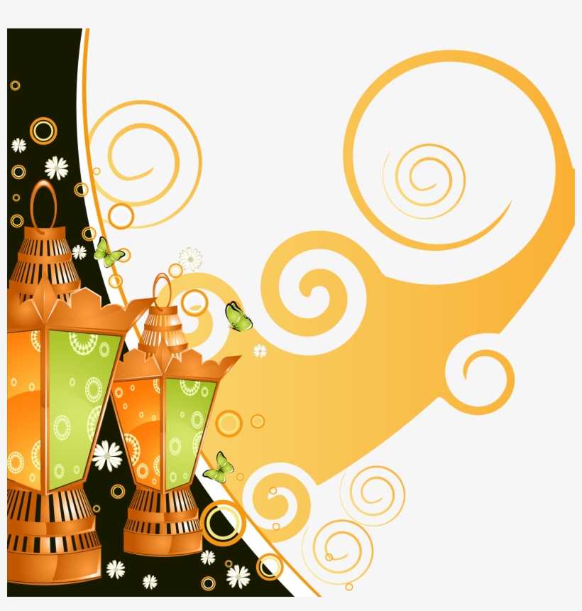 And Beautiful Quran Ramadan Illustration Lamp Patterns - Bangla Islamic Facebook Status, transparent png