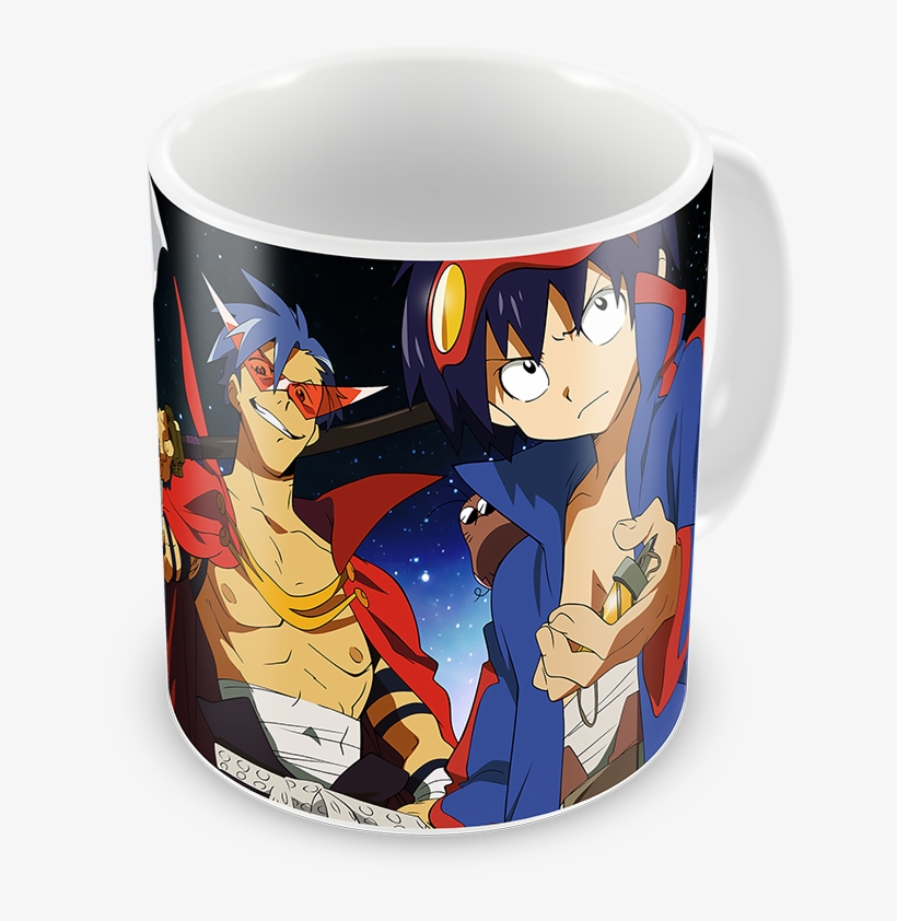 Кружка Гуррен-лаганн/tengen Toppa Gurren Lagann - Tengen Toppa Gurren Lagann, transparent png