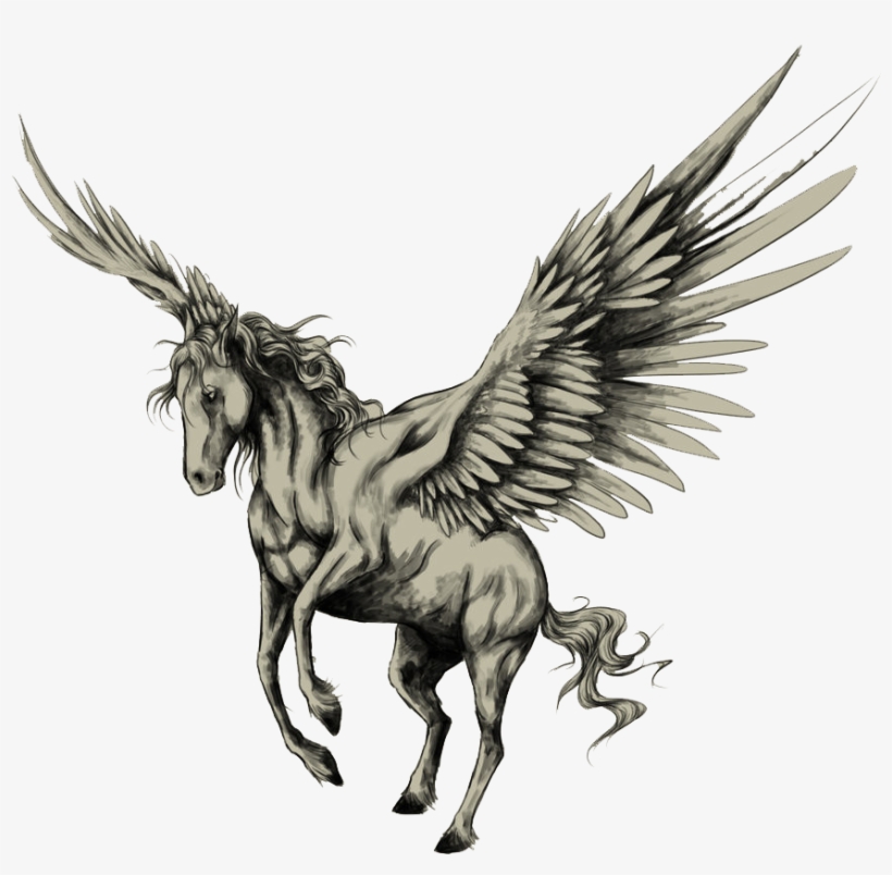 Pegasus Png Image Transparent Background - Tattoo Pégasus, transparent png