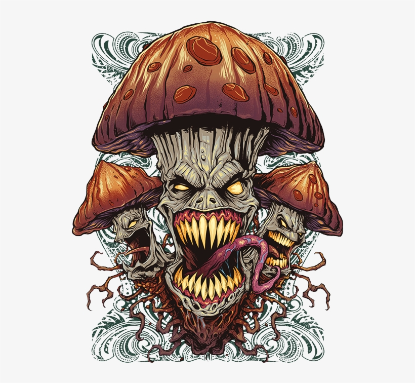 Evil Mushroom - Art, transparent png