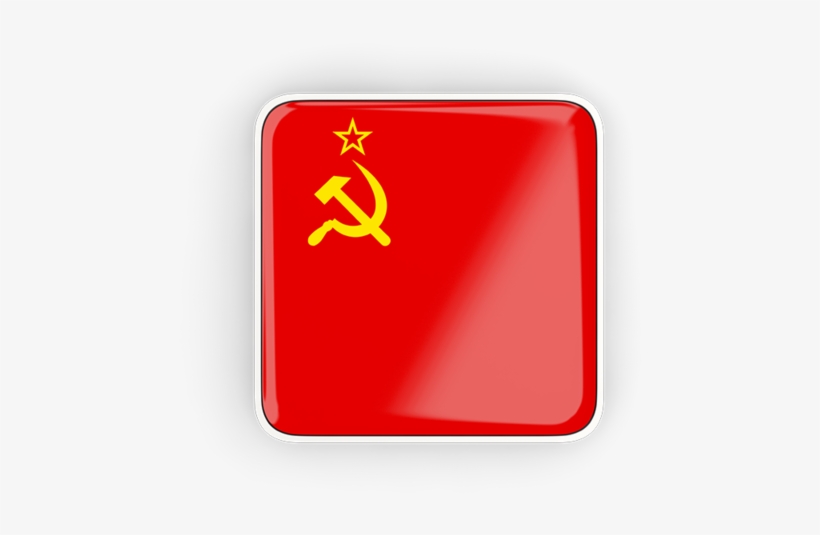 Illustration Of Flag Of Soviet Union - Soviet Union Flag, transparent png