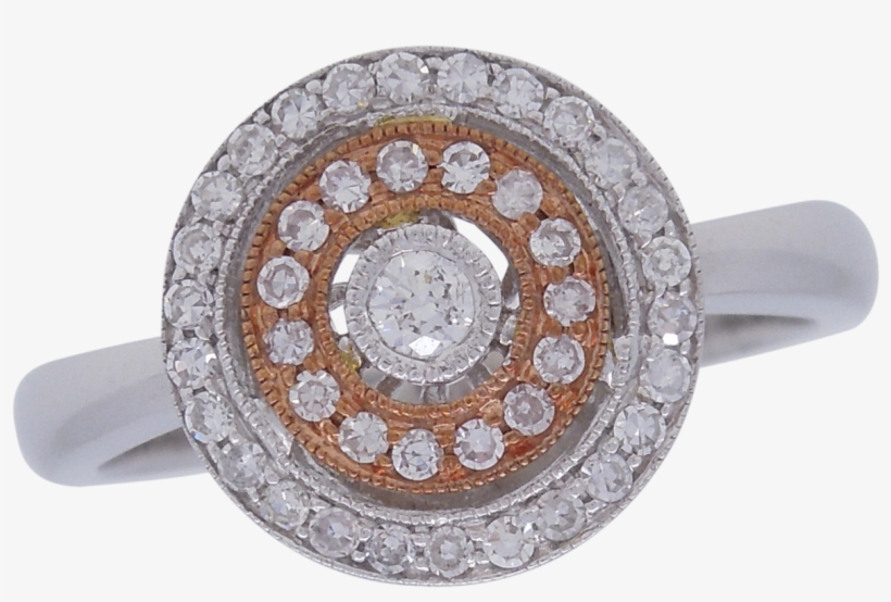 Diamond Circle Ring - Engagement Ring, transparent png