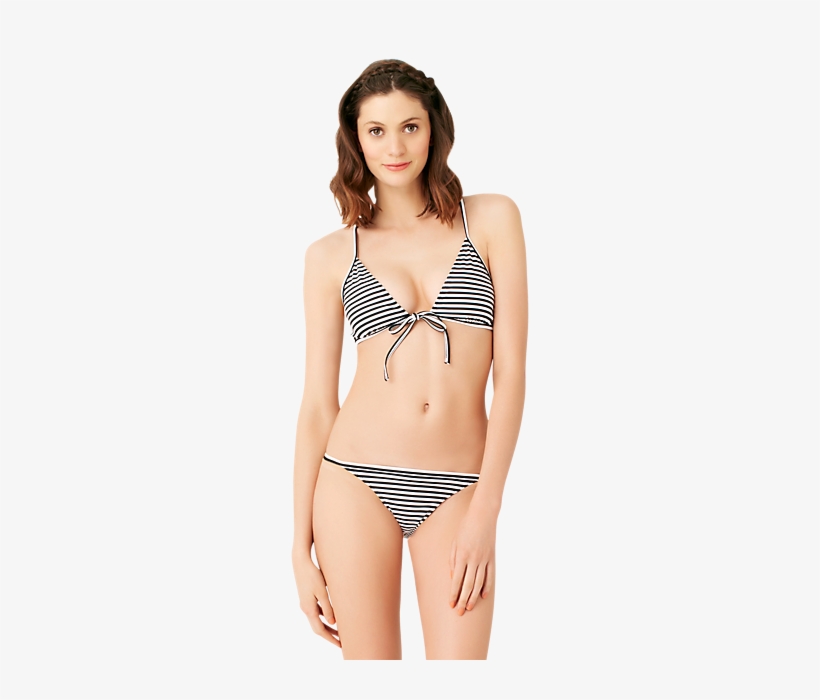 <p><em>skinny Black Stripe Bikini, $90 - Swimsuit Top, transparent png