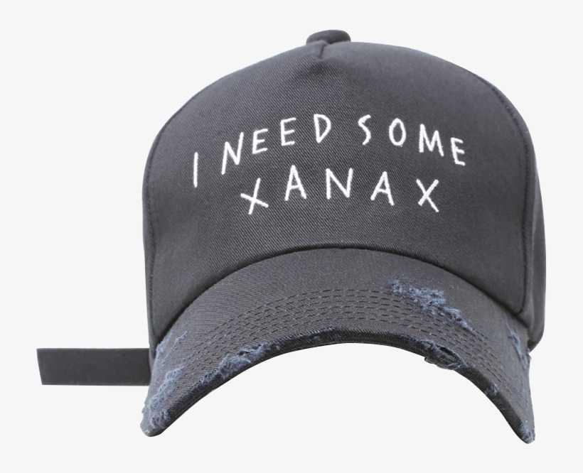 "xanax" Cap - Baseball Cap, transparent png