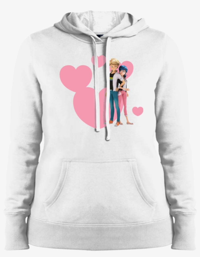 Ladies Pullover Hooded Sweatshirt - Sweatshirt, transparent png