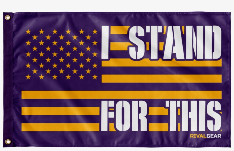 Minnesota Football One-sided Wall Flag, I Stand For - Banner, transparent png