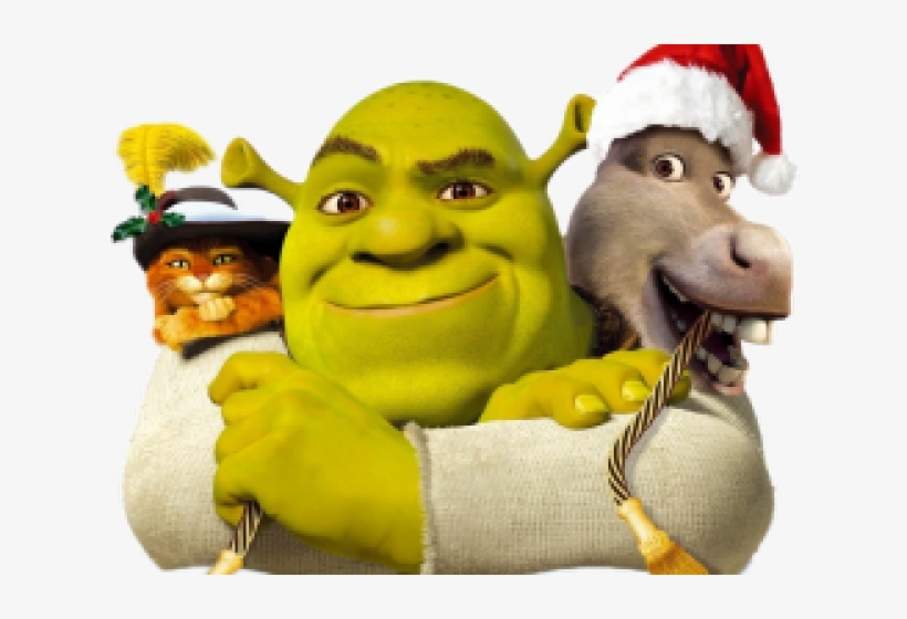 Shrek Clipart Christmas - Shrek The Third Ps2, transparent png