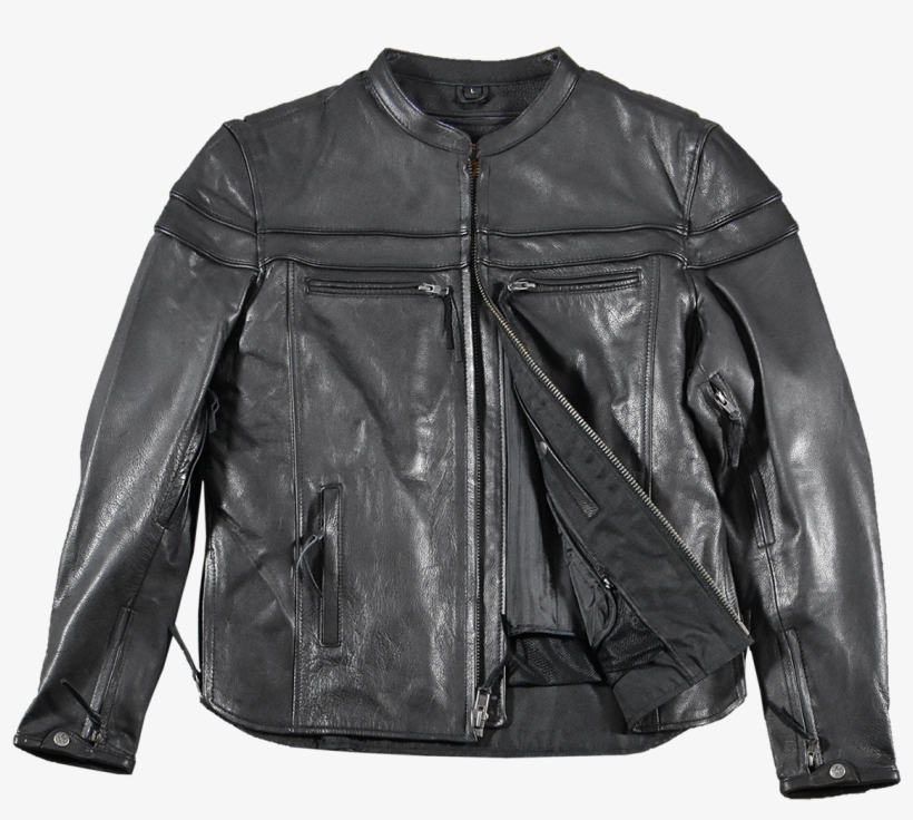 Maverick Leather Cycle Jacket - Leather Jacket, transparent png