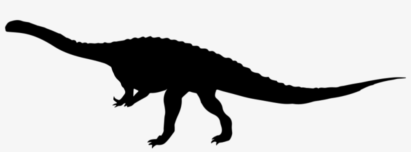 Massospondylus Dinosaur Silhouette Png - Lesothosaurus, transparent png
