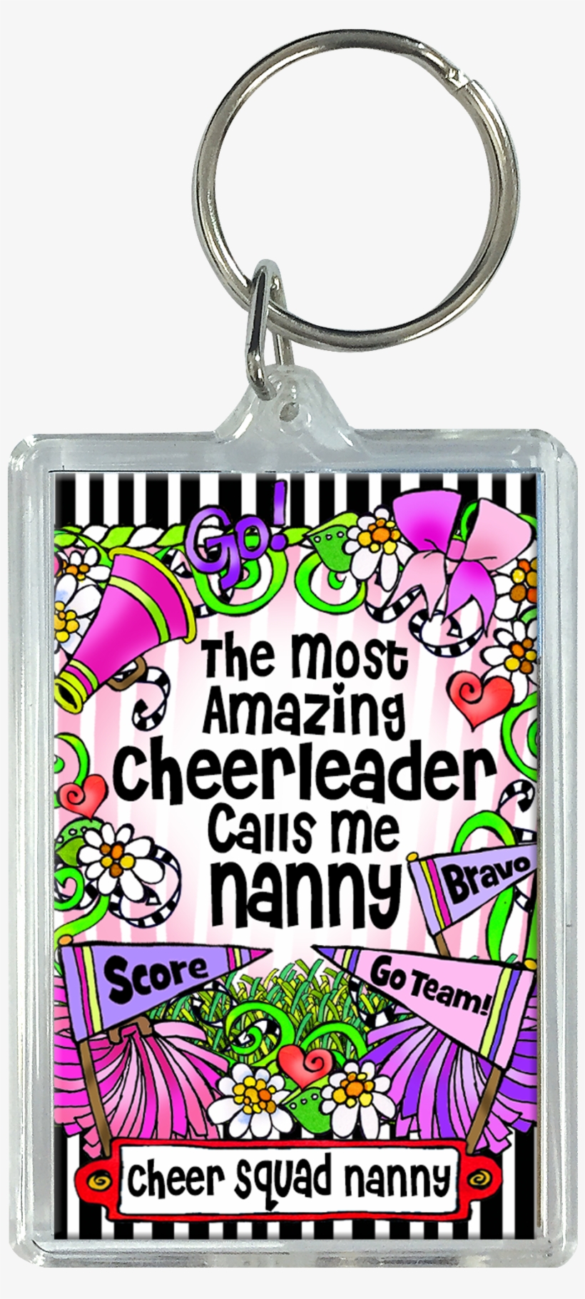 Kc304 C Cheer Squad Nanny Sfm Keychain Suzy Toronto - Keychain, transparent png