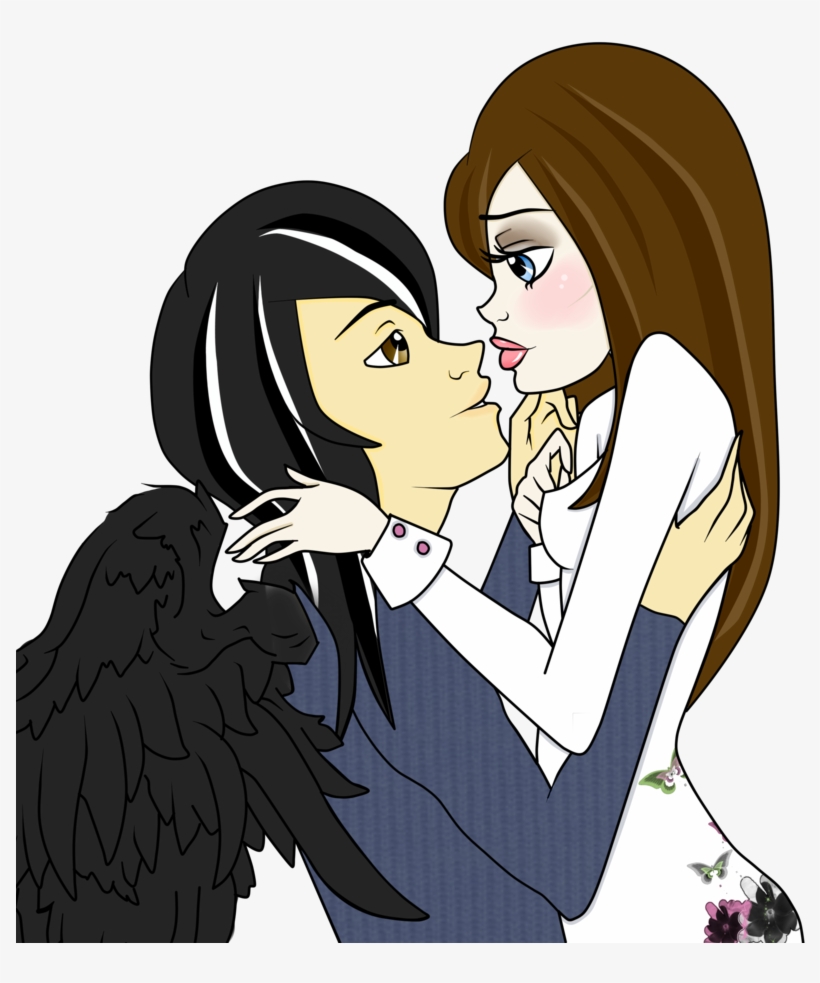Angel And Amalthea By Brookbcox-d6l3glu - Cartoon, transparent png