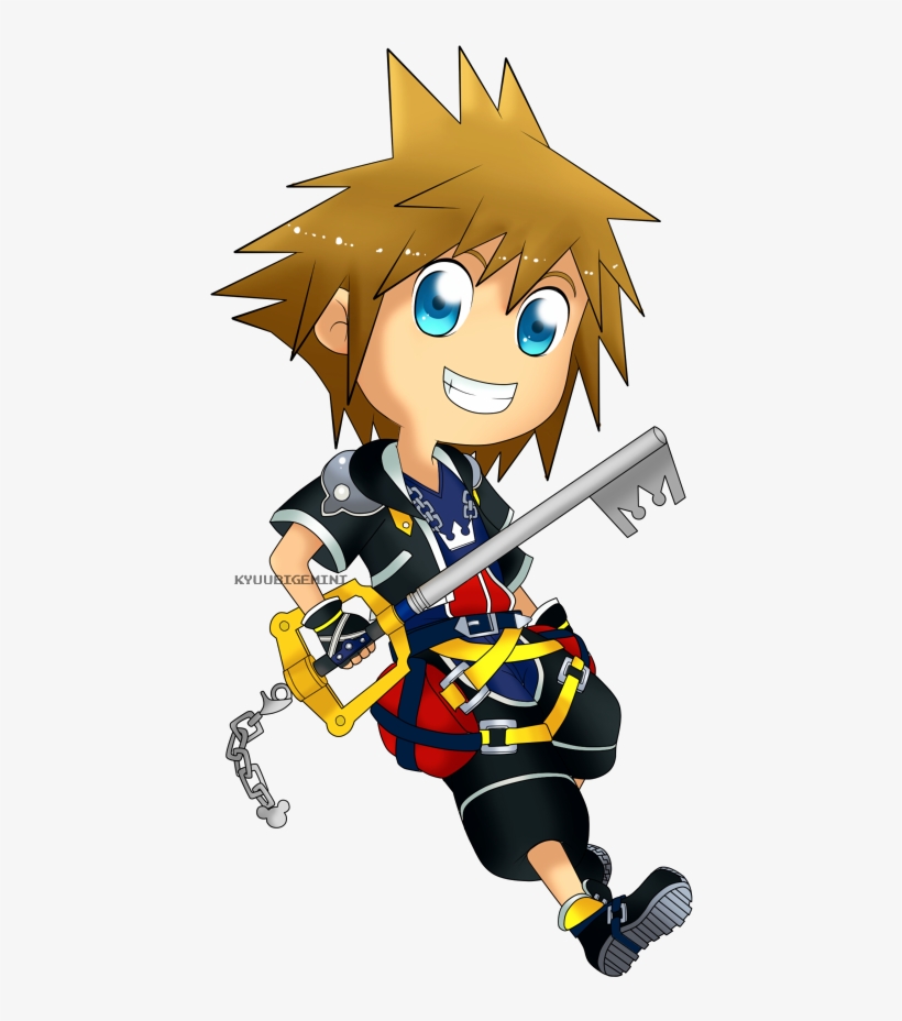 Kingdom Hearts Clipart Transparent - Kingdom Hearts Chibi Png, transparent png