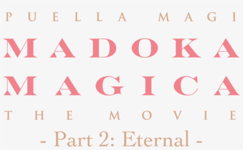 Puella Magi Madoka Magica The Movie - Peach, transparent png