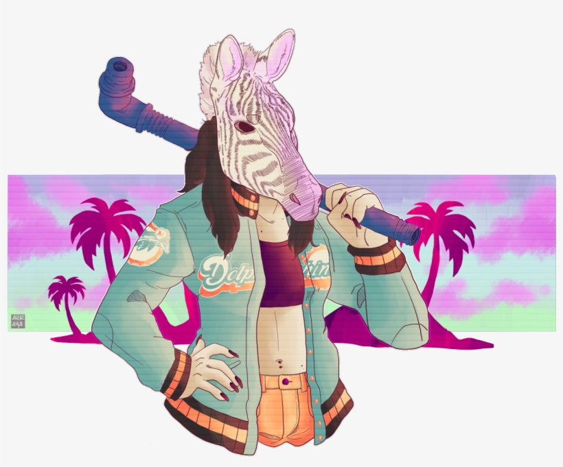 View Samegoogleiqdbsaucenao 1428438380174 , - Corey Hotline Miami Cosplay, transparent png
