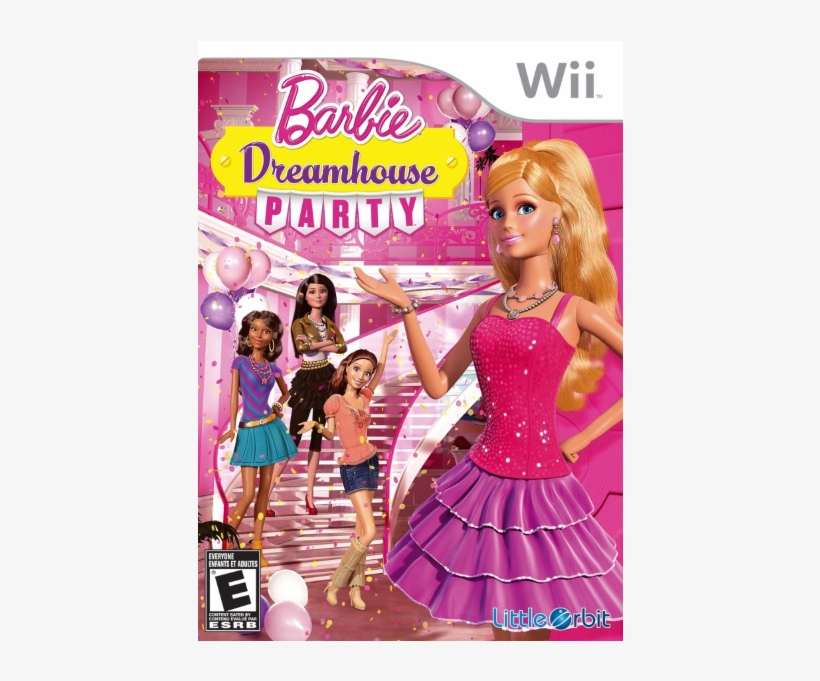 Barbie Dreamhouse Party Wii, transparent png