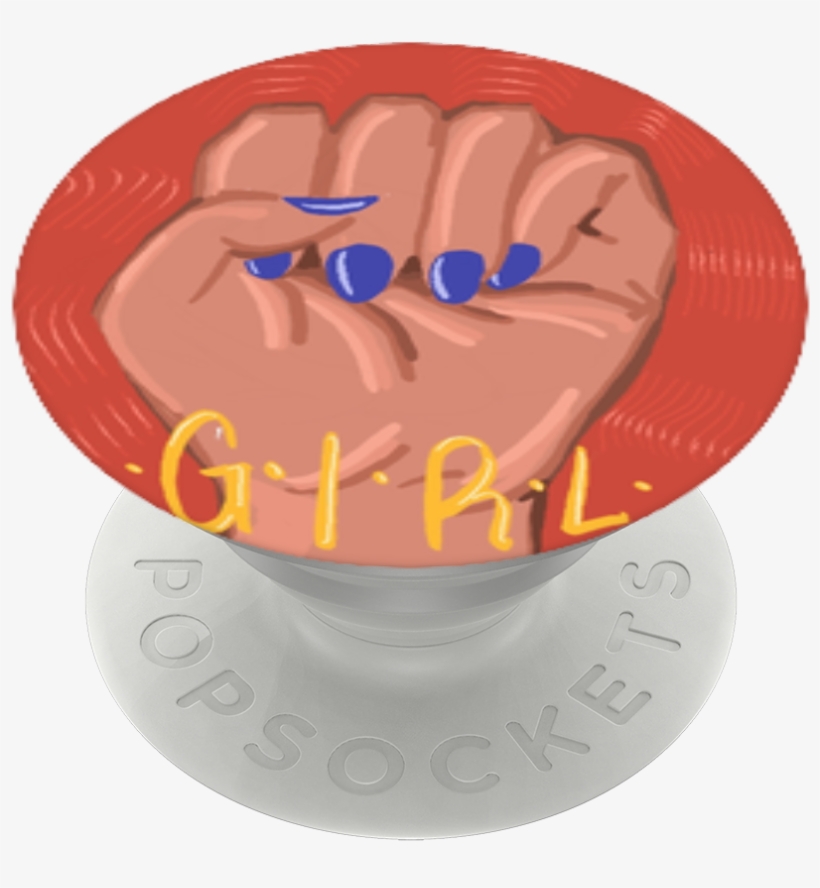 Girl Power, Popsockets - Graphic Design, transparent png