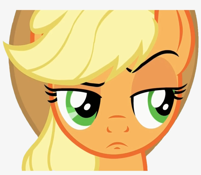 981 X 700 8 - Applejack Eyebrow, transparent png
