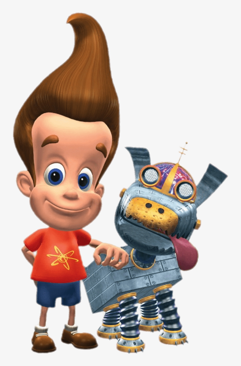 At The Movies - Jimmy Neutron T Pose, transparent png