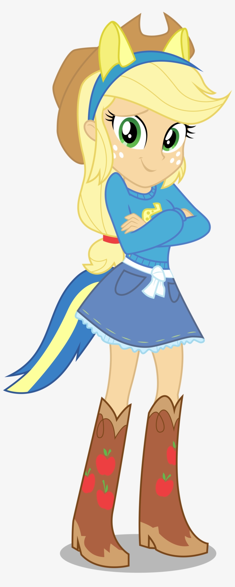 Save Print Pictures Equestria Girl Applejack - Applejack As A Human, transparent png