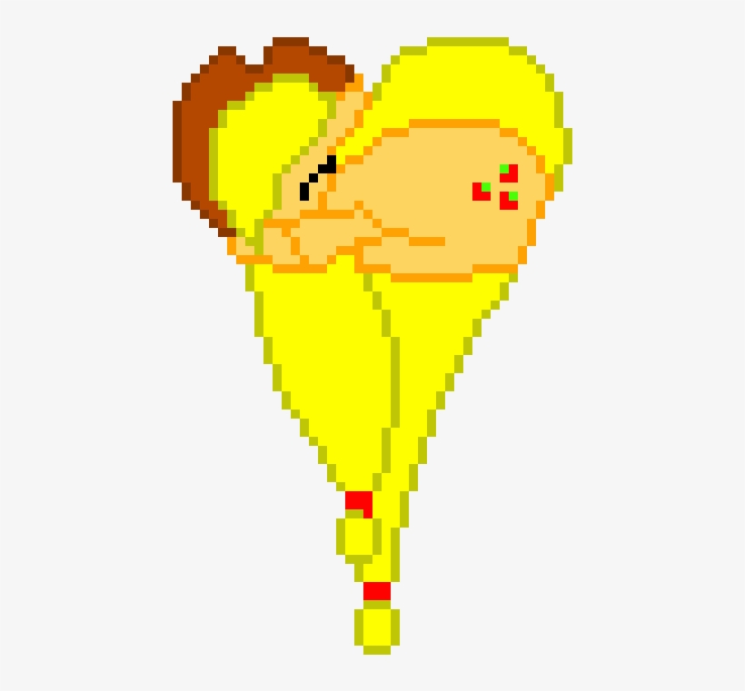 Applejack - Pixel Art Fork, transparent png