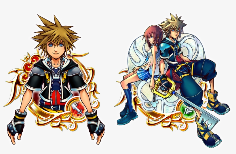 Kh2 Sora Illustrated Version And Key Art - Kingdom Hearts Mickey Art, transparent png