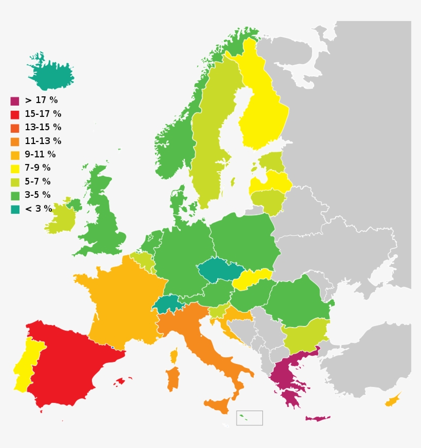 Unemployment Rate In The Eu Heycci - Unemployment Rate Europe, transparent png