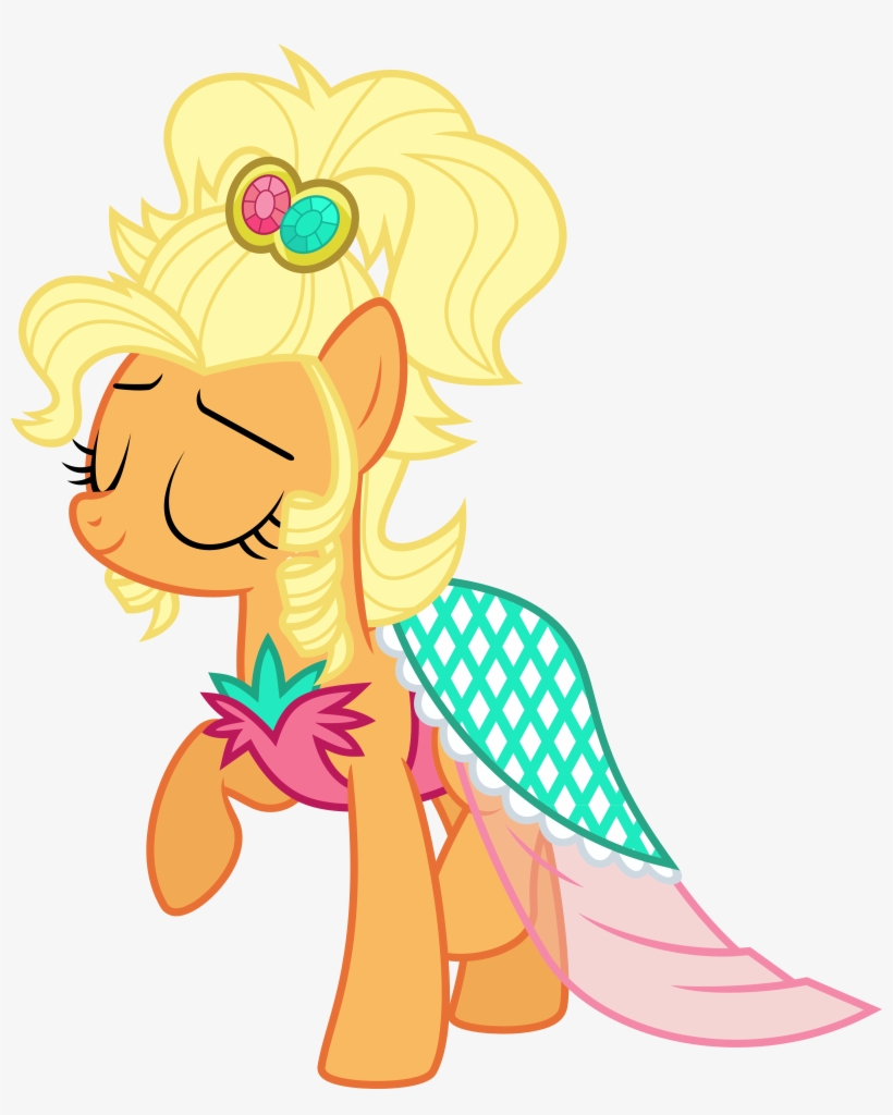 Download Png - My Little Pony Applejack Dress, transparent png