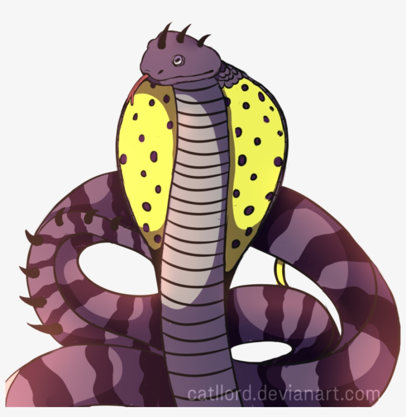 King Cobra Clipart Anthro - Serpent, transparent png