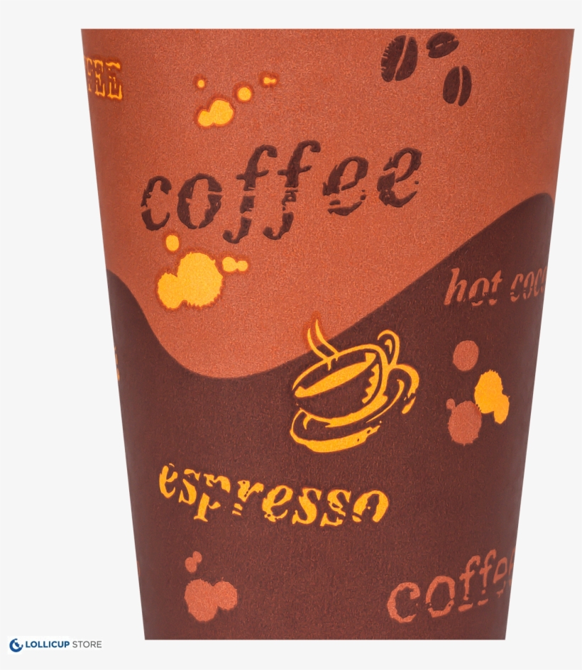 Karat 12oz Paper Hot Cups - White Coffee, transparent png