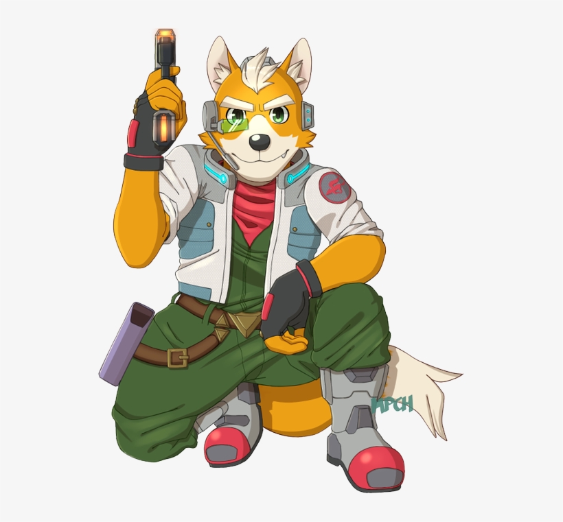 He's Foxay Fox Mccloud - Cartoon, transparent png