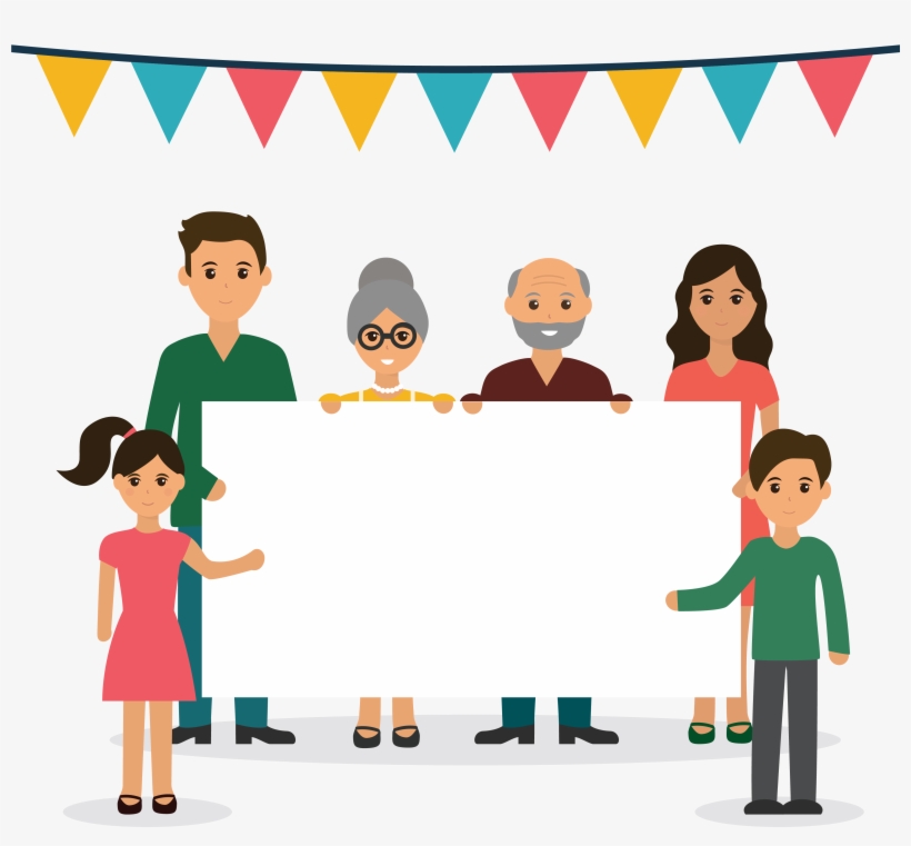 Wedding Invitation Family Day Child Family Reunion - Clip Art Family Day Png, transparent png