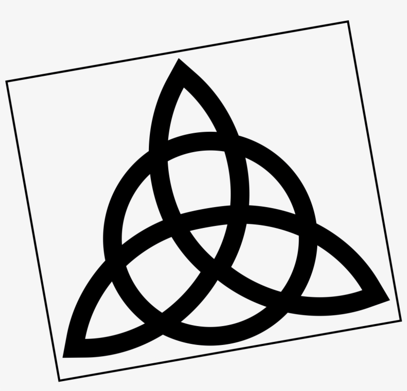 Triquetra Symbol, transparent png