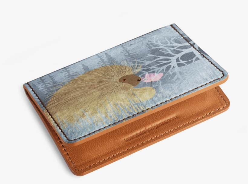 Dailyobjects Porcupine Flower Card Wallet Buy Online - Wallet, transparent png