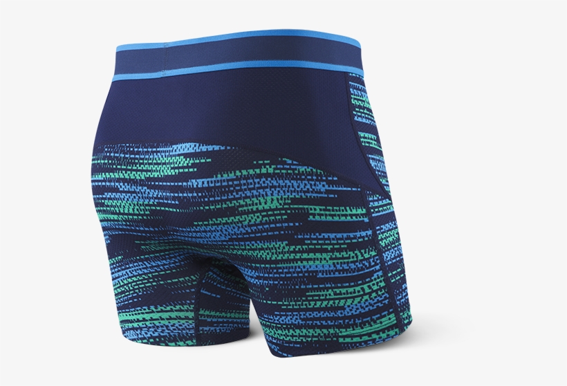 Blue Road Runner Kinetic Boxer Brief - Board Short, transparent png