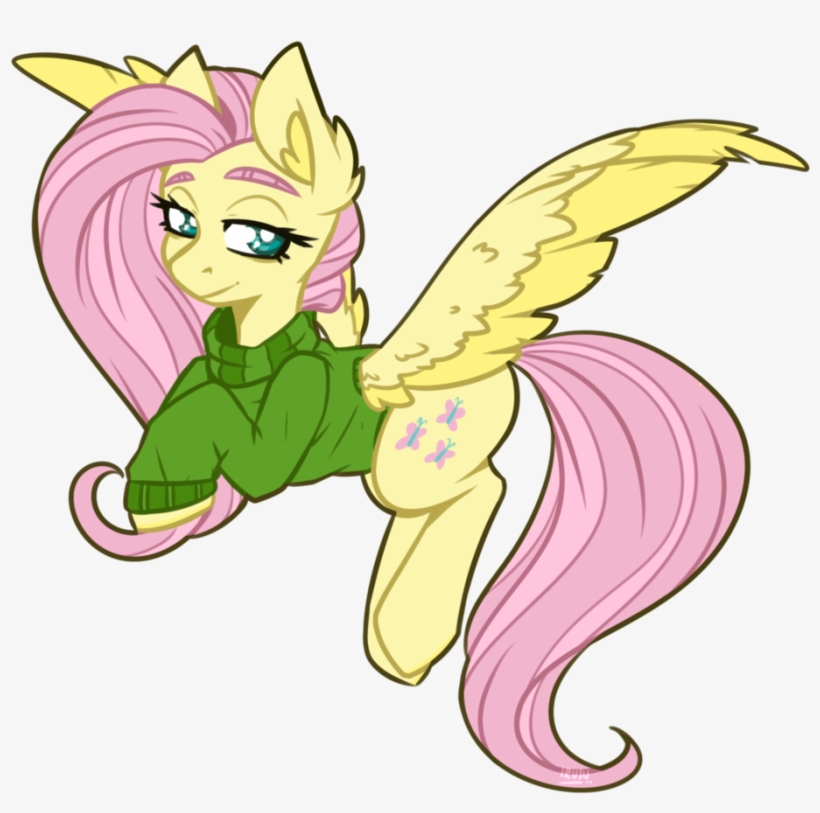 Fluttershy - Cartoon, transparent png