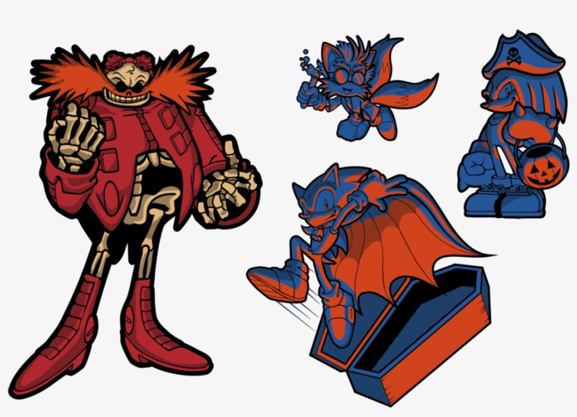 Sonic Halloween - Cartoon, transparent png