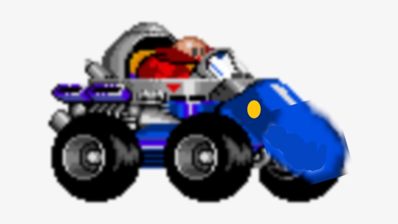 Eggman Sticker - Monster Truck, transparent png