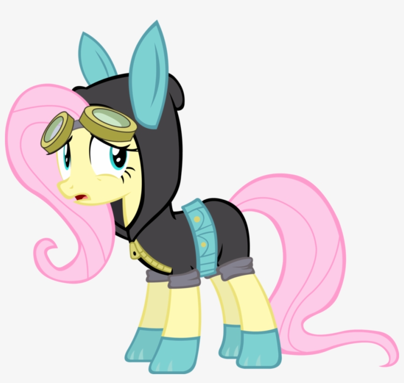 Reference Pic - Ifmhyjpng - Fluttershy Dangerous Mission Outfit, transparent png