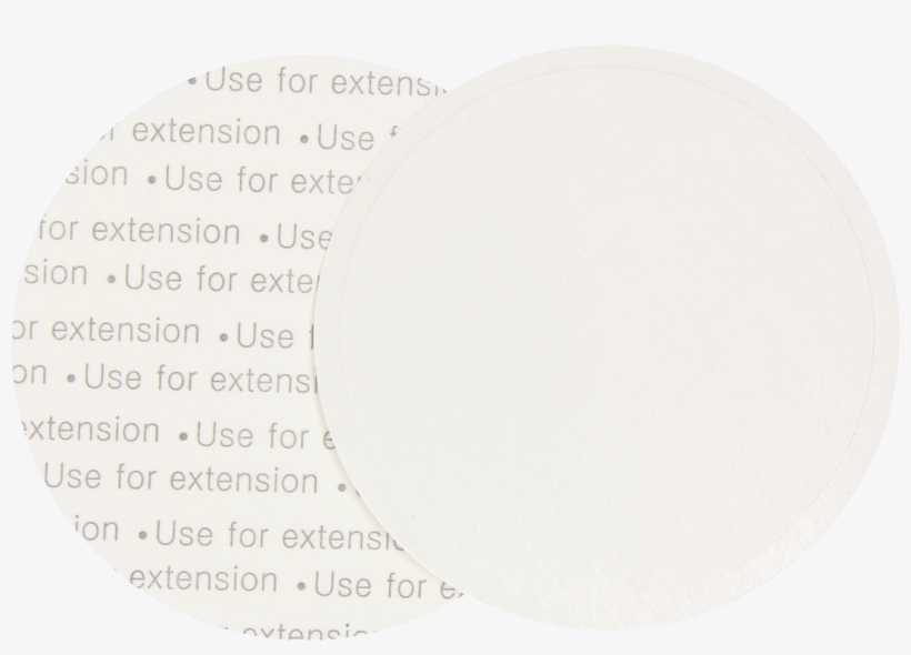Glue Sticker Pad Round - Circle, transparent png