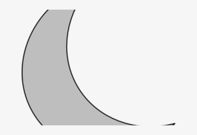 Moon Clipart Vector - Circle, transparent png