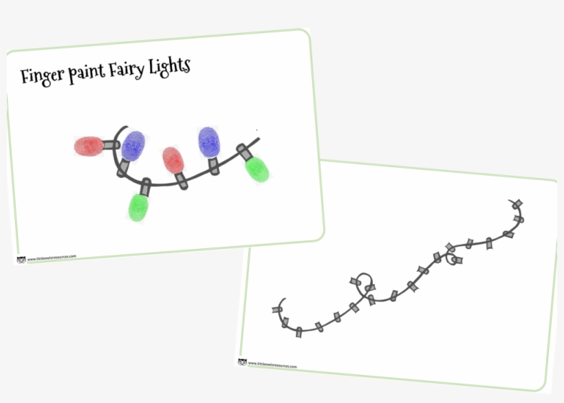 Finger Paint Fairy Lights Cover, transparent png
