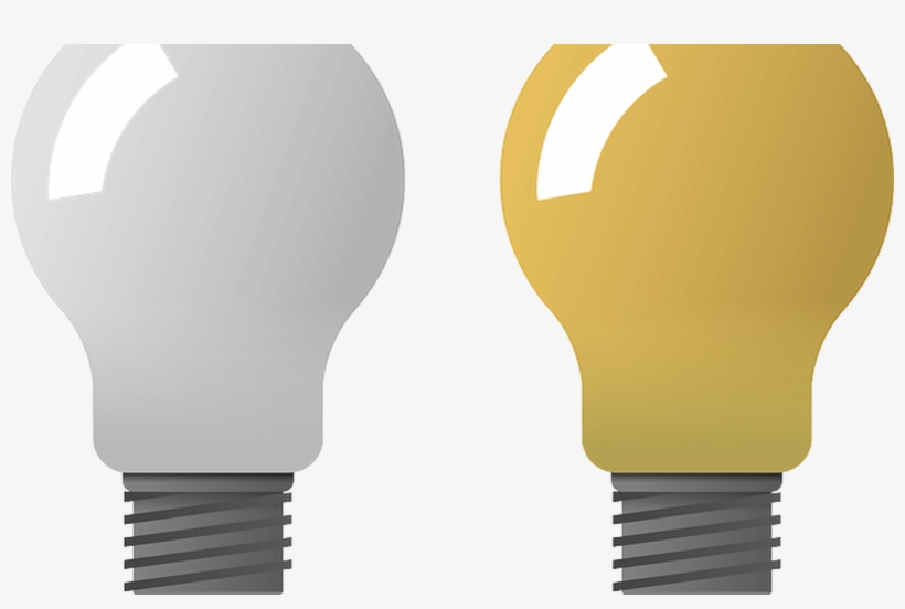 Bulbs, Electric Bulbs, Light, Lamp, Electric Clipart - Light Bulb On And Off Transparent, transparent png