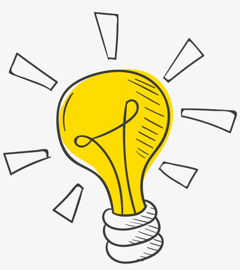 Light Idea Bulb Incandescent Download Hd Png Clipart - Light Idea Png, transparent png