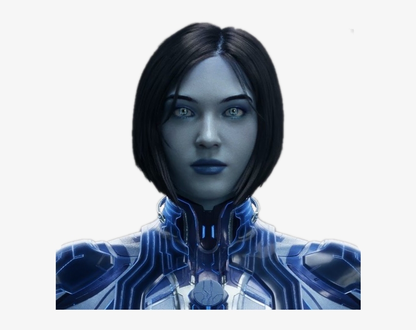 Evil-doer - Cortana Halo 5 Face, transparent png