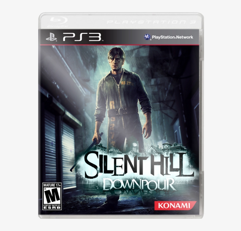 Downpour Box Cover - Silent Hill Play 3, transparent png