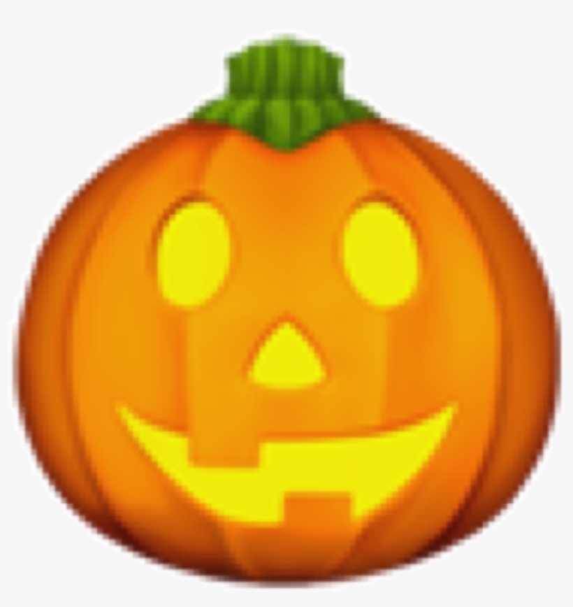 Emoji Pumpkin Halloween Kürbis Fall Freetoedit - Jack O Lantern Emoji Png, transparent png