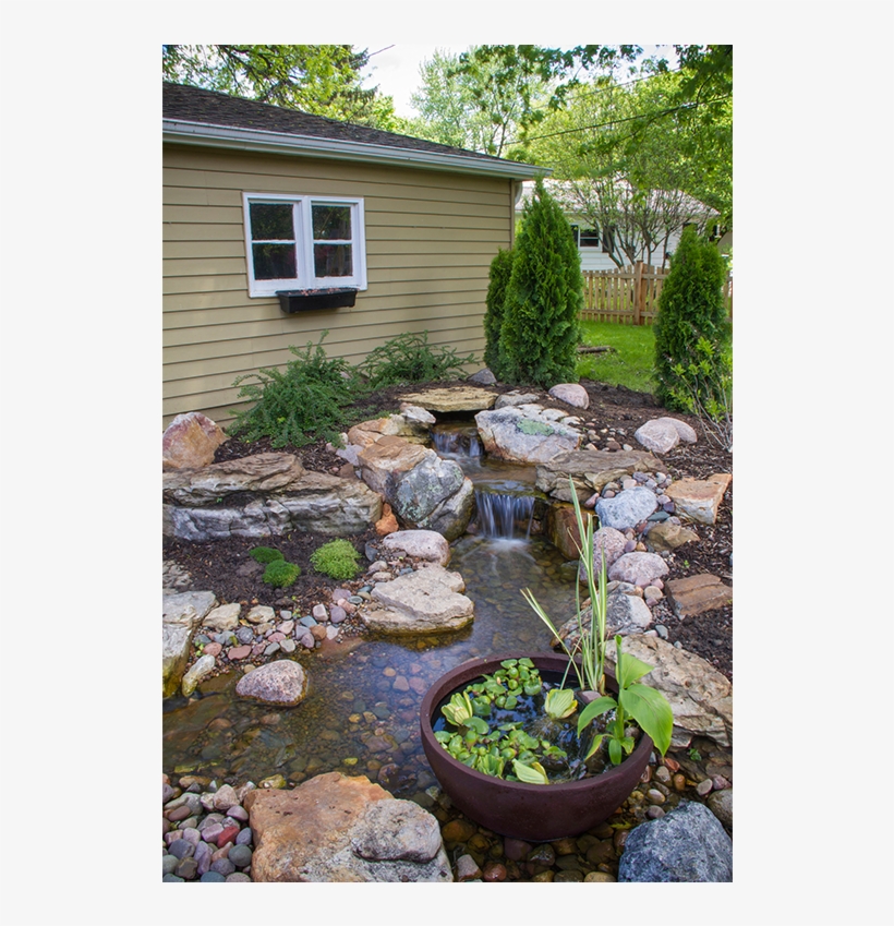 Silverthorn Landscape Supplies - Patio Pond Waterfall, transparent png