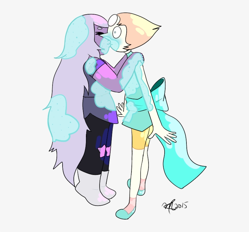 I Wuv You - Pearl And Amethyst Fanart, transparent png