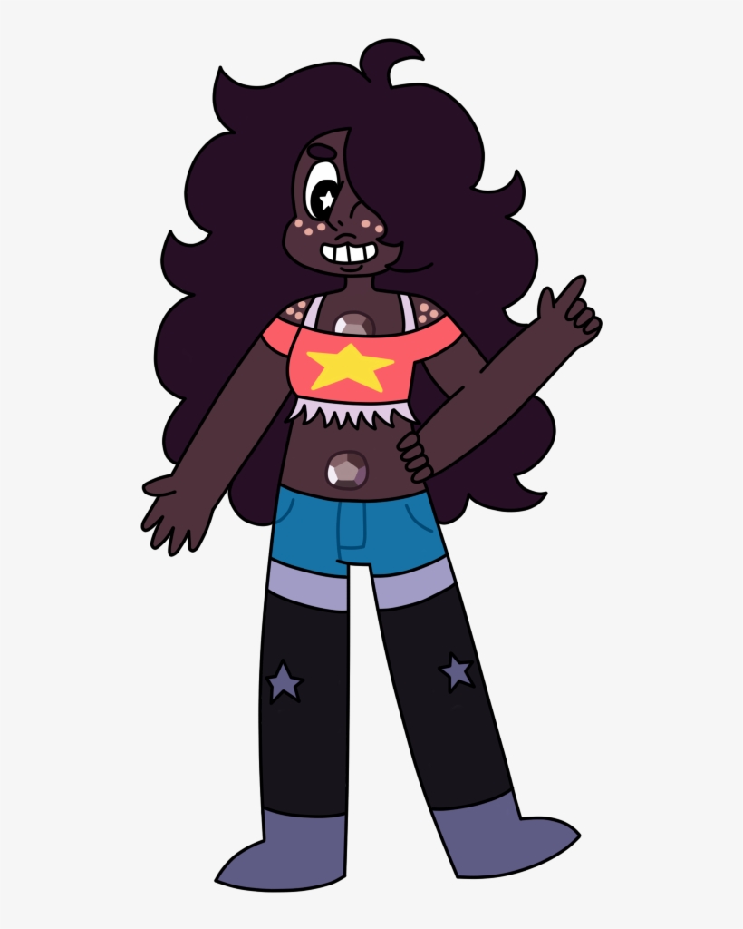 Fanarti Tried Drawing A Steven Connie Amethyst Fusion - Steven Connie And Amethyst Fusion, transparent png