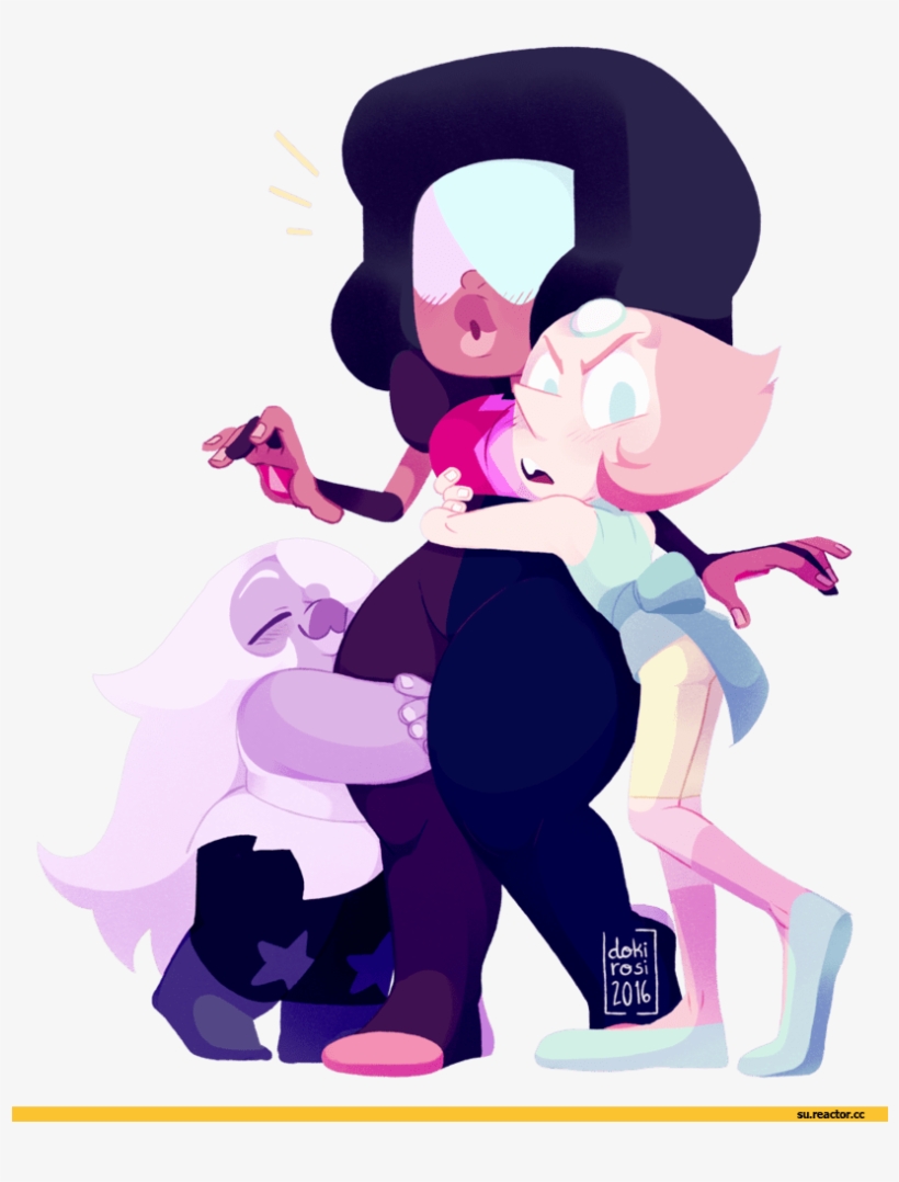 Steven Universe Garnet Su Su Amethyst Su Pearl Su Su - Weirdlyprecious Art, transparent png